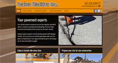 Desktop Screenshot of beckerblacktop.com